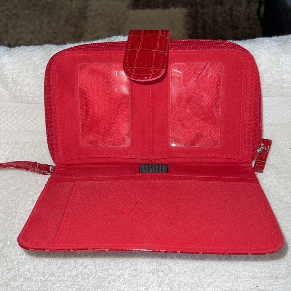 Red Wristlet Wallet | NWOT
